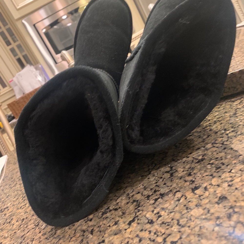 BearPaw Emma Tall Boots Black - Picture 4 of 5
